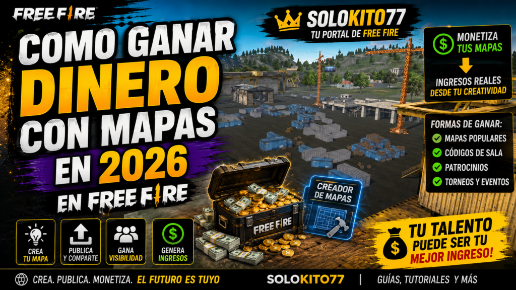SOLOKITO77 Como ganar dinero con MAPAS en 2026.
